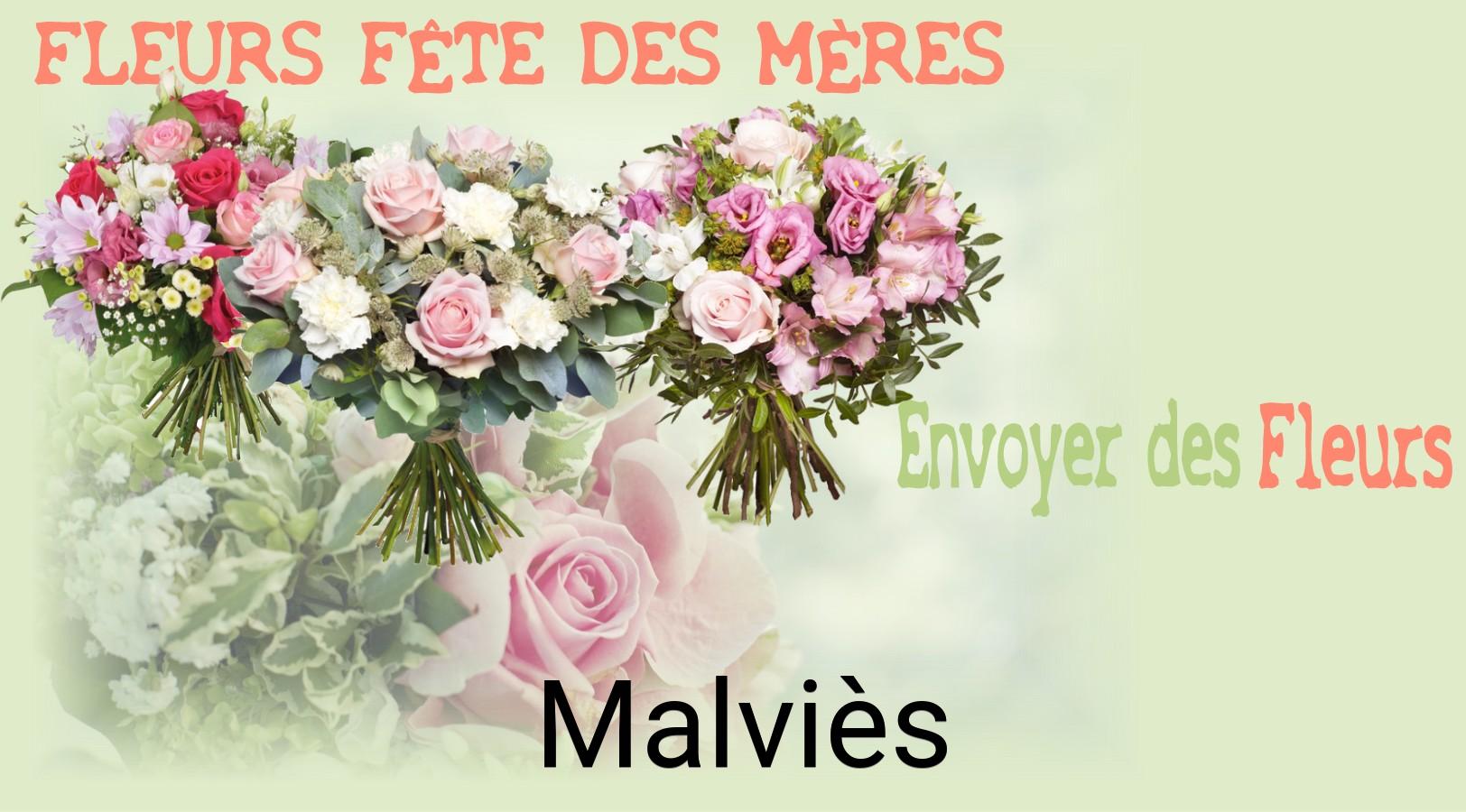 Bouquet de Fête des Mères livré à Malviès